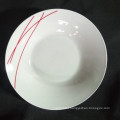 round soup plate,chinese ceramic plate,dinner plate